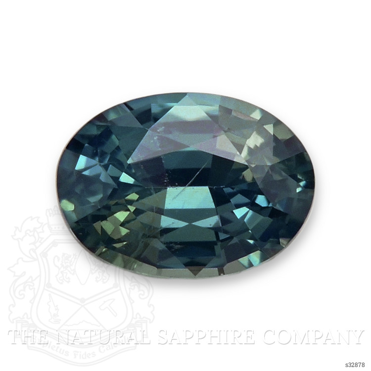 0.59 Ct. Bluish Green Sapphire from Madagascar