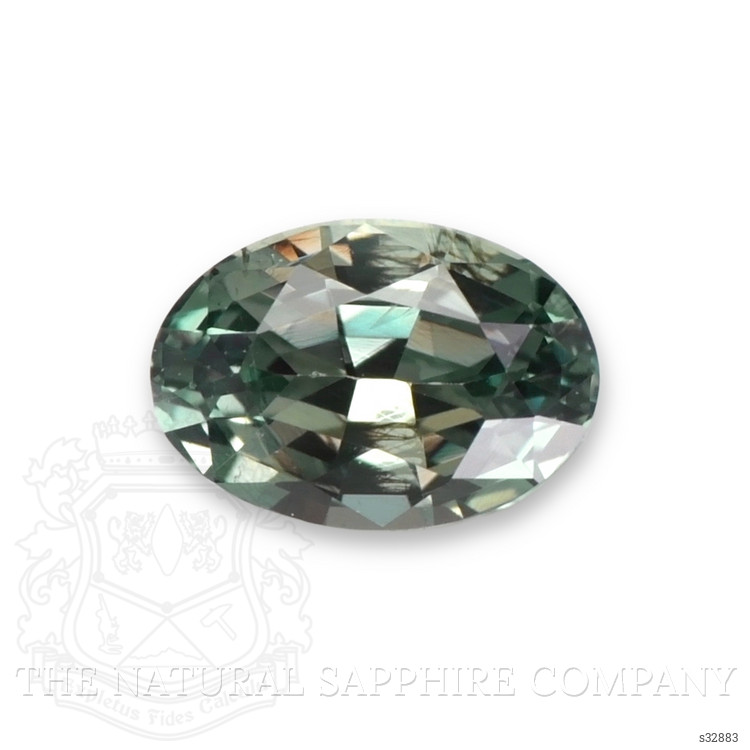 0.49 Ct. Bluish Green Sapphire from Madagascar