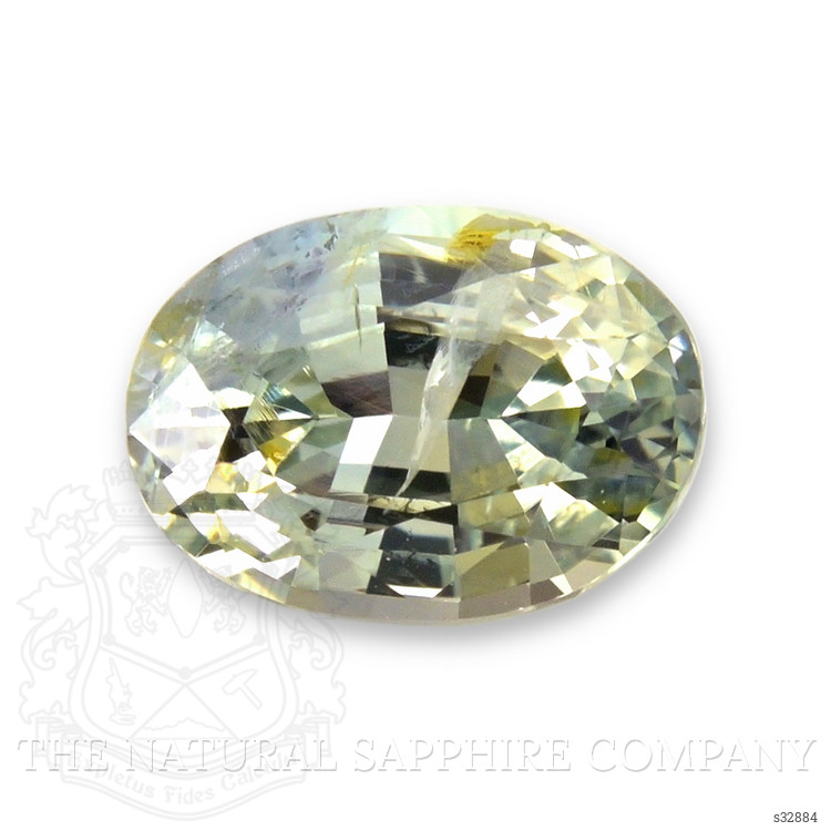 0.60 Ct. Yellowish Green Sapphire from Madagascar