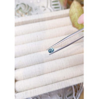 0.59 Ct. Greenish Blue Sapphire from Madagascar Life Style