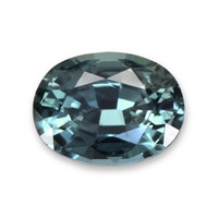 0.53 Ct. Greenish Blue Sapphire from Madagascar Video
