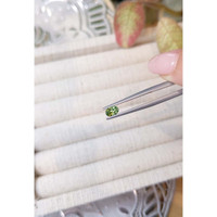 0.47 Ct. Green Sapphire from Madagascar Life Style