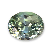 0.56 Ct. Bluish Green Sapphire from Madagascar Video