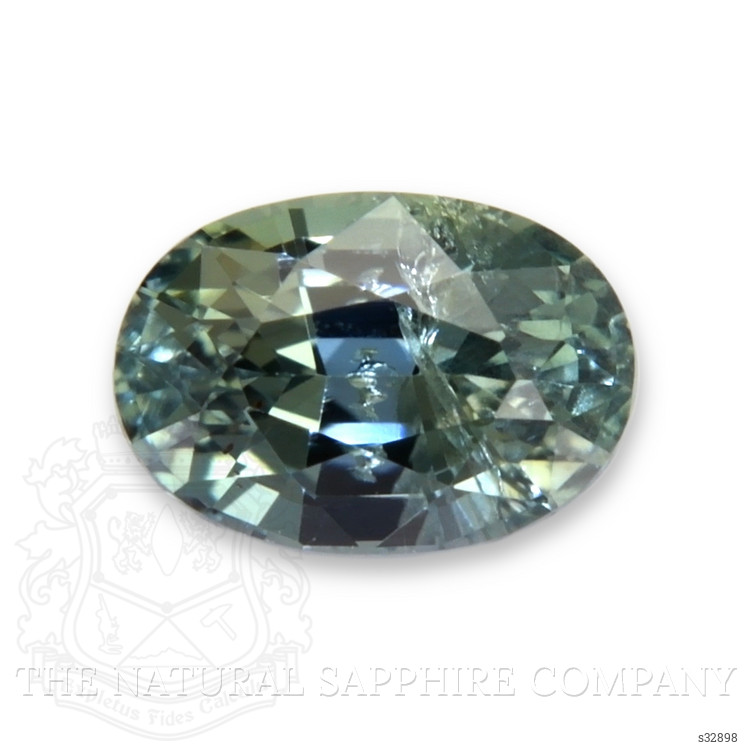 0.57 Ct. Bluish Green Sapphire from Madagascar