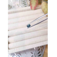 0.67 Ct. Greenish Blue Sapphire from Madagascar Life Style