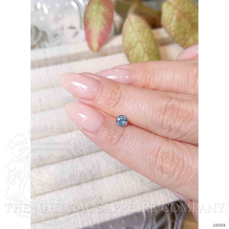 0.49 Ct. Greyish Blue Sapphire from Madagascar