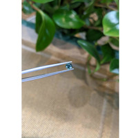 0.58 Ct. Greenish Blue Sapphire from Madagascar Life Style