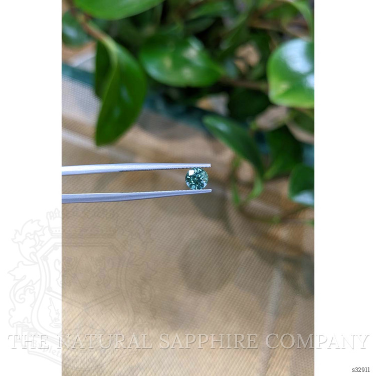 0.77 Ct. Bluish Green Sapphire from Madagascar