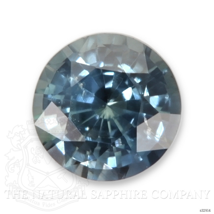 0.52 Ct. Greenish Blue Sapphire from Madagascar