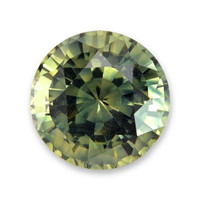 0.68 Ct. Yellowish Green Sapphire from Madagascar Video