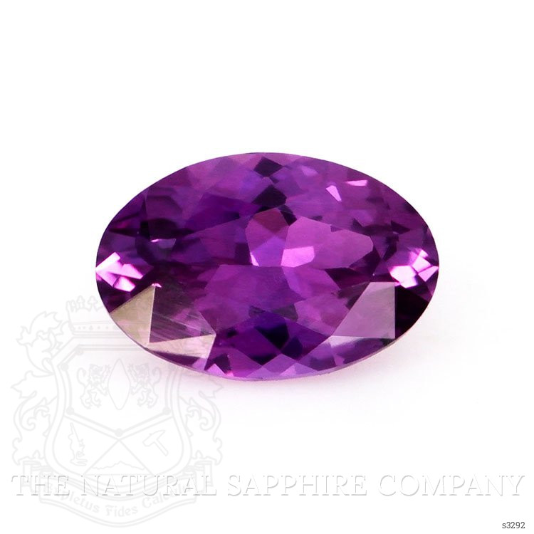 0.53 Ct. Purple Sapphire from Ceylon (Sri Lanka)