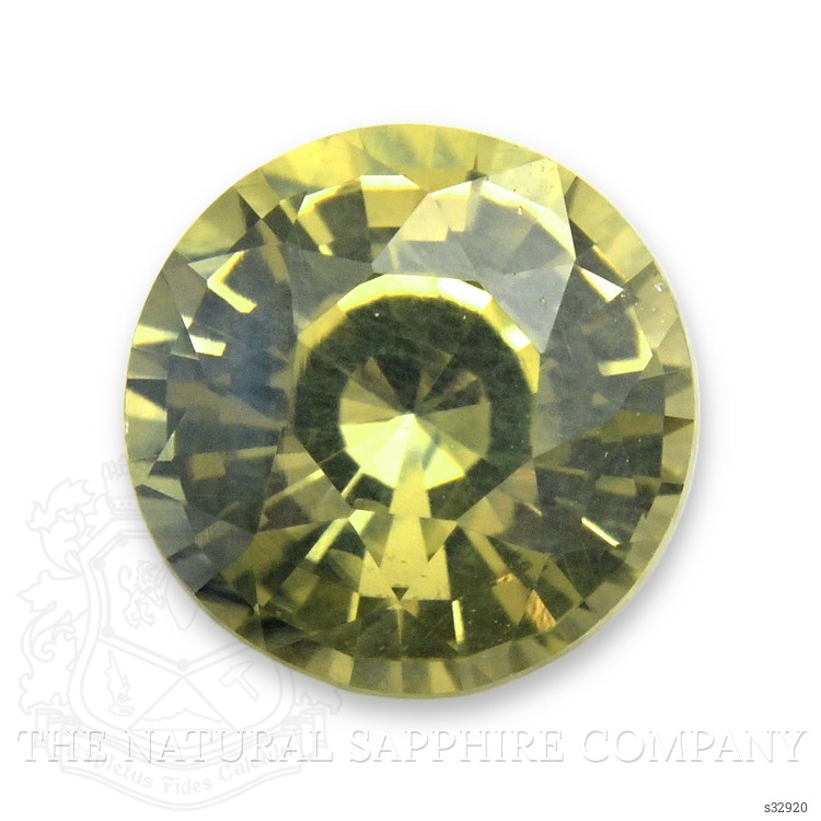 0.69 Ct. Yellowish Green Sapphire from Madagascar