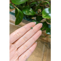 0.46 Ct. Bluish Green Sapphire from Madagascar Life Style
