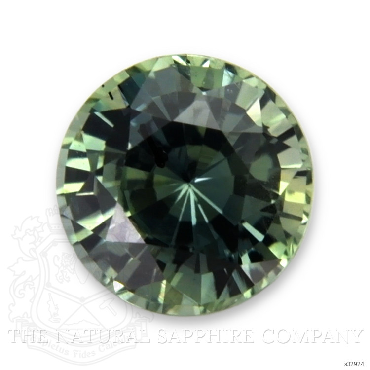 0.34 Ct. Bluish Green Sapphire from Madagascar