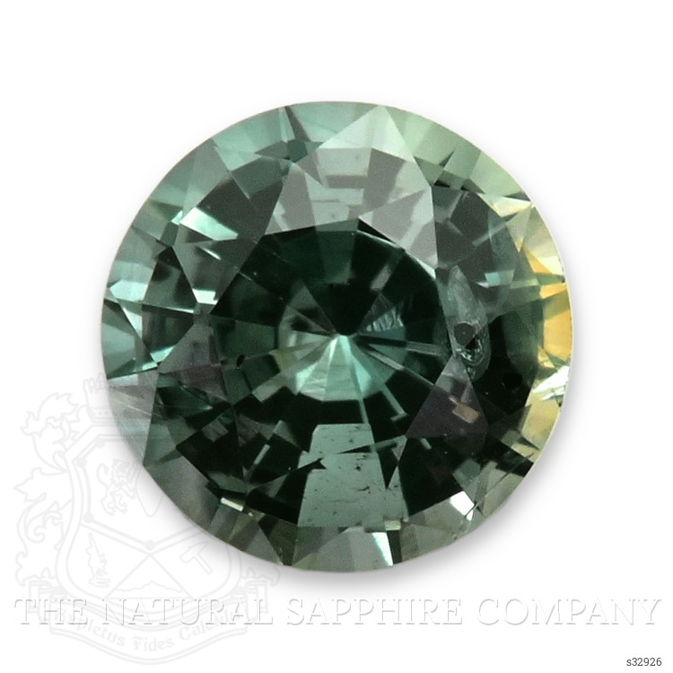 0.57 Ct. Bluish Green Sapphire from Madagascar