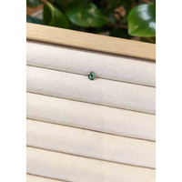 0.57 Ct. Bluish Green Sapphire from Madagascar Life Style