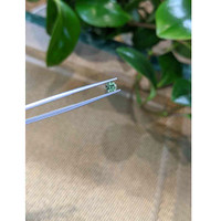 0.57 Ct. Bluish Green Sapphire from Madagascar Life Style