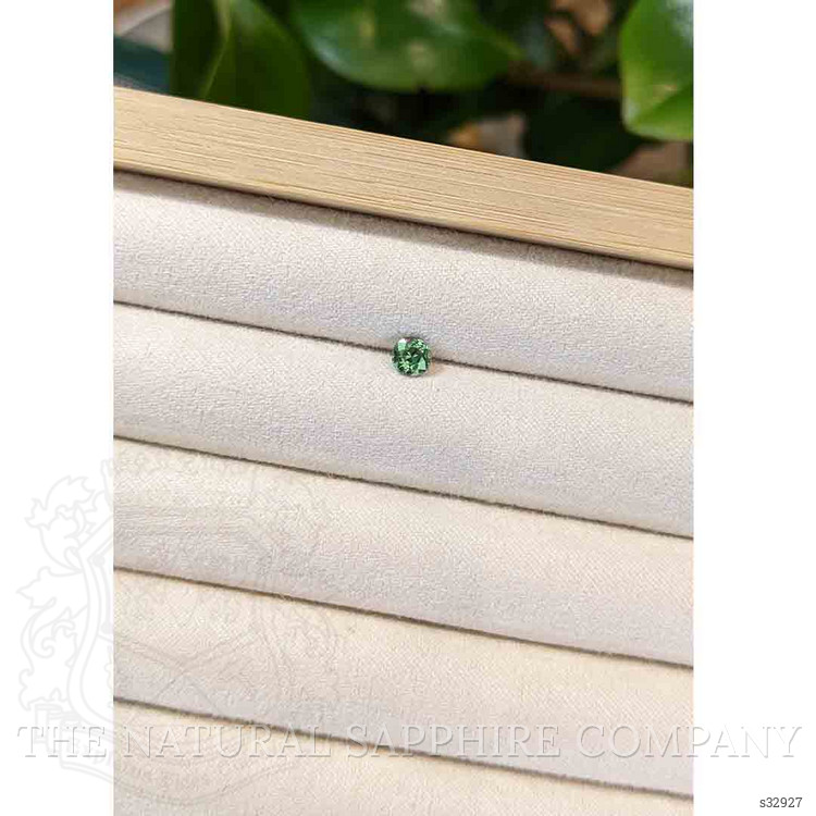 0.54 Ct. Bluish Green Sapphire from Madagascar