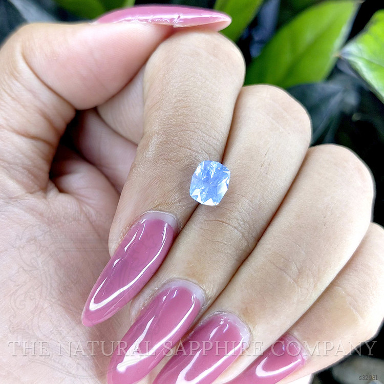 2.08 Ct. Blue Sapphire from Ceylon (Sri Lanka)