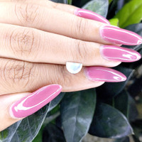 1.19 Ct. White Sapphire from Ceylon (Sri Lanka) Life Style