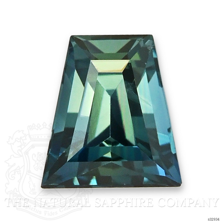 1.13 Ct. Bluish Green Sapphire from Madagascar