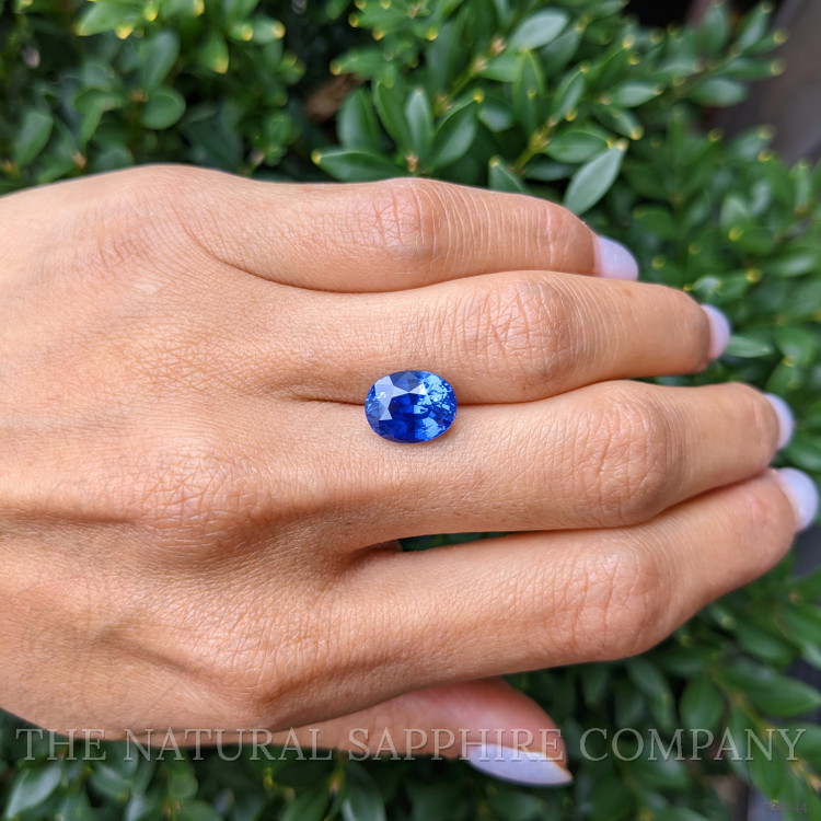 5.37 Ct. Blue Sapphire from Ceylon (Sri Lanka)