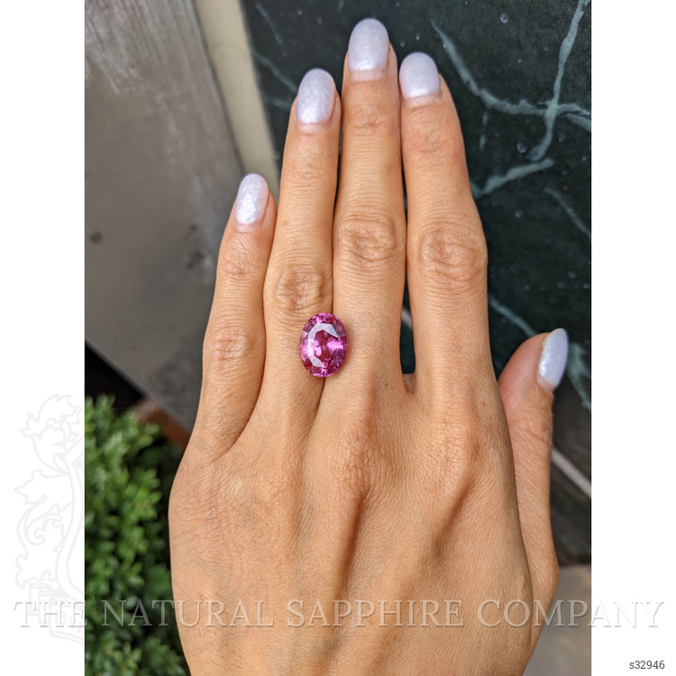 8.03 Ct. Pink Sapphire from Madagascar