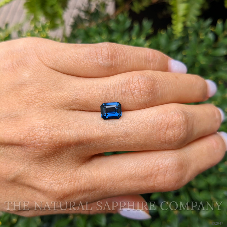 2.01 Ct. Greenish Blue Sapphire from Madagascar