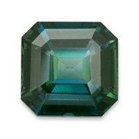 2.54 Ct. Bluish Green Sapphire from Madagascar Video
