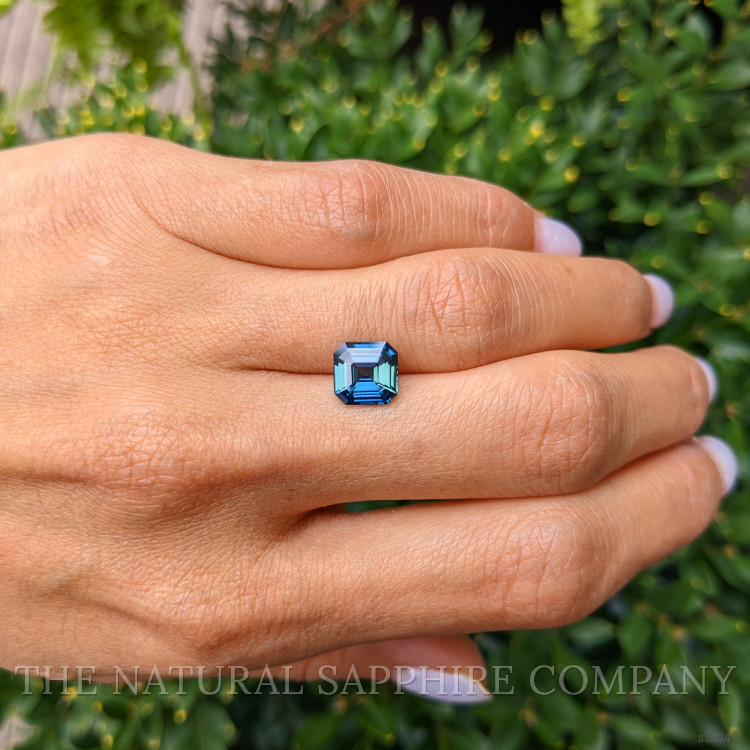 2.54 Ct. Bluish Green Sapphire from Madagascar