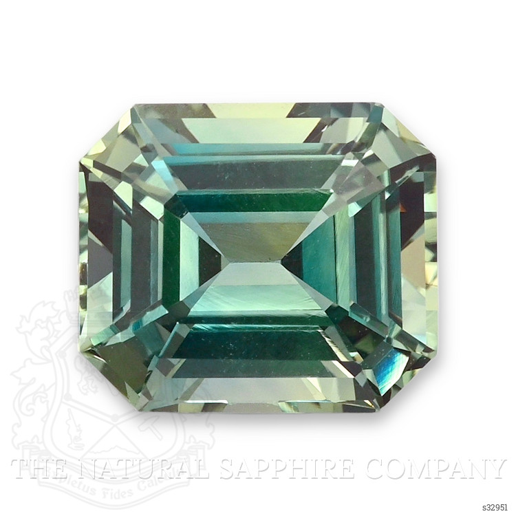 4.18 Ct. Bluish Green Sapphire from Madagascar