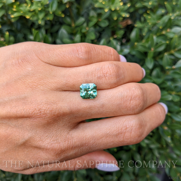 4.09 Ct. Green Sapphire from Madagascar