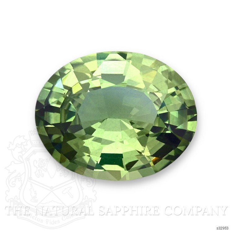 3.81 Ct. Green Sapphire from Madagascar