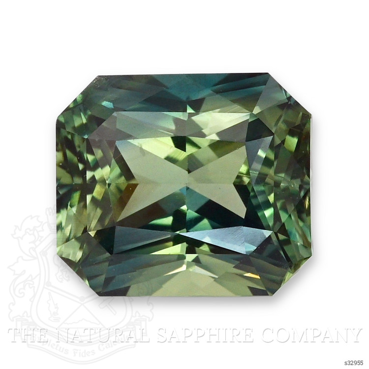 2.74 Ct. Bluish Green Sapphire from Madagascar