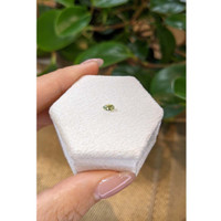 0.25 Ct. Yellowish Green Sapphire from Montana Life Style