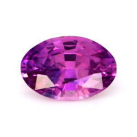 0.54 Ct. Pinkish Purple Sapphire from Ceylon (Sri Lanka) Video