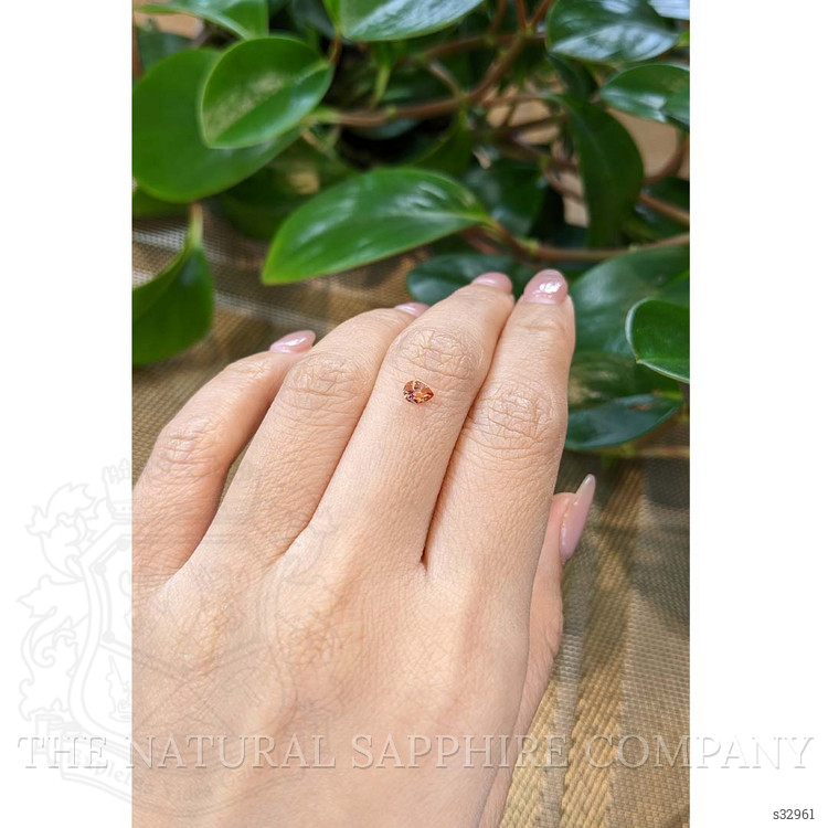 0.29 Ct. Bi Color Sapphire from Montana