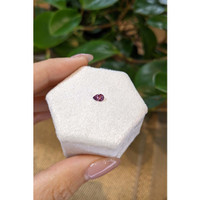 0.29 Ct. Pinkish Brown Sapphire from Montana Life Style