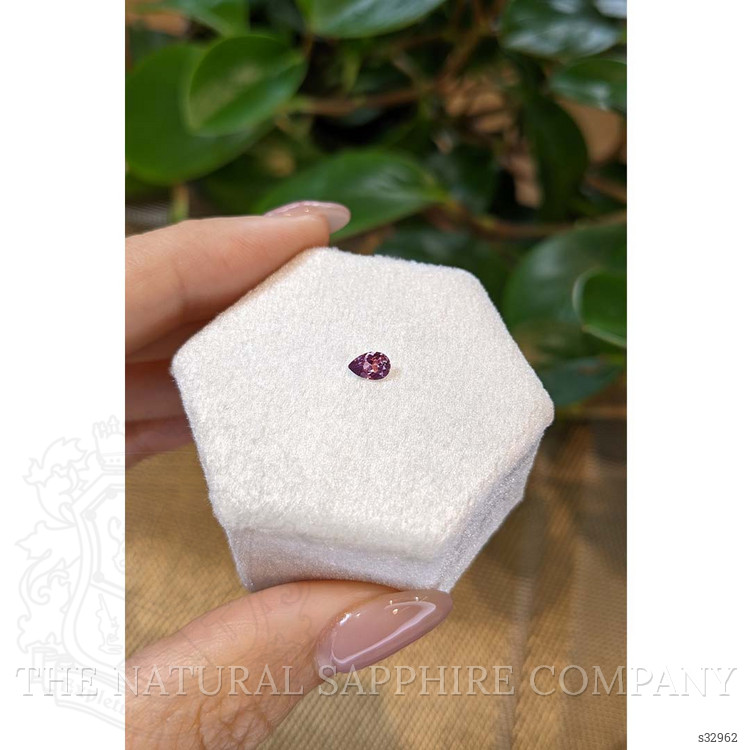 0.29 Ct. Pinkish Brown Sapphire from Montana