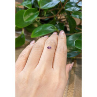 0.29 Ct. Pinkish Brown Sapphire from Montana Life Style