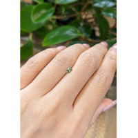 0.30 Ct. Green Sapphire from Montana Life Style