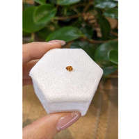 0.30 Ct. Orange Sapphire from Montana Life Style