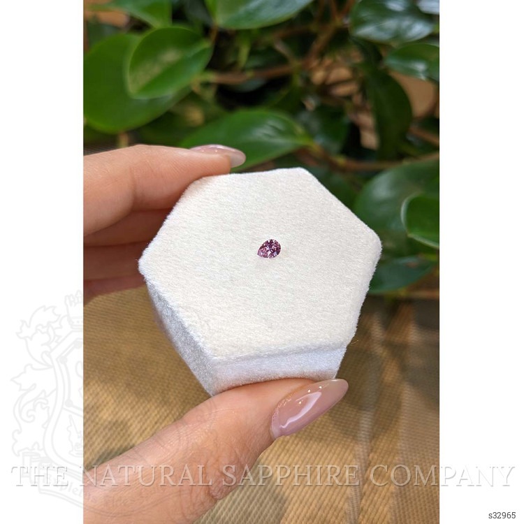 0.31 Ct. Pink Sapphire from Montana
