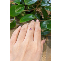 0.31 Ct. Pink Sapphire from Montana Life Style