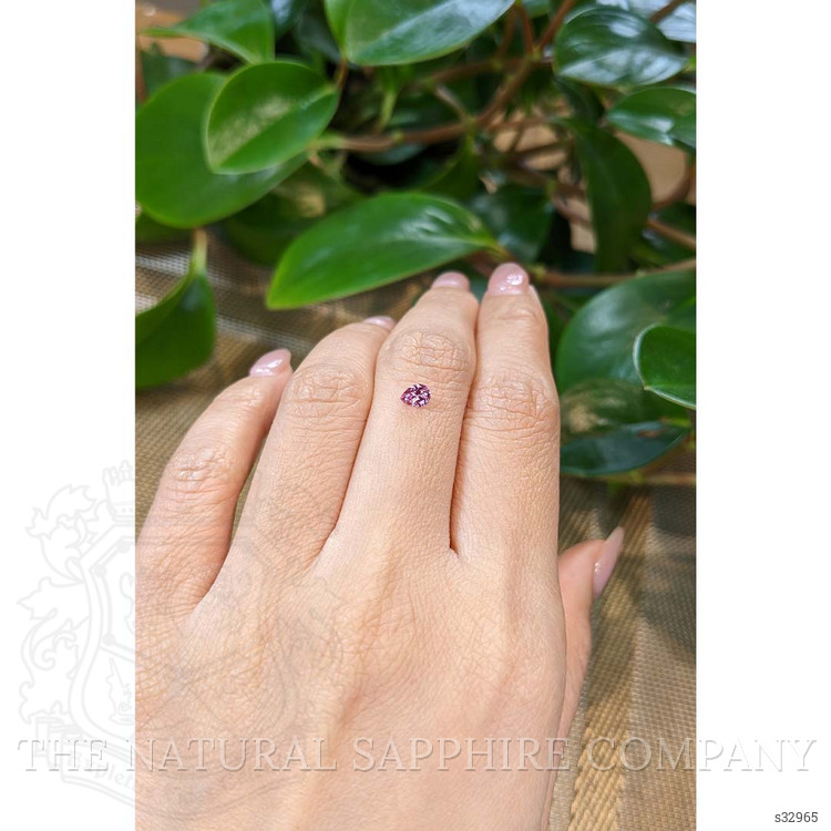 0.31 Ct. Pink Sapphire from Montana