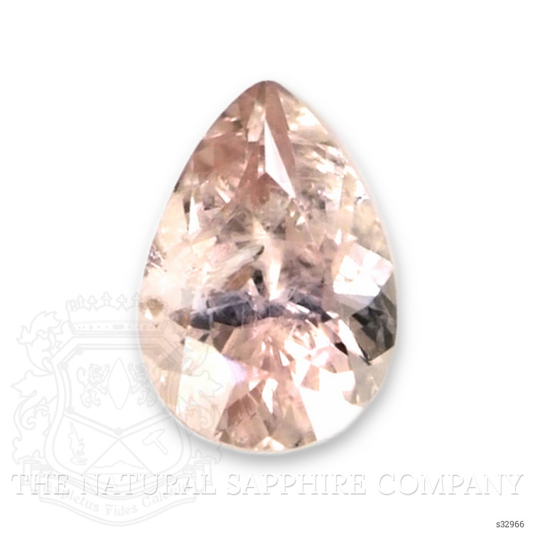 0.32 Ct. Peach Sapphire from Montana