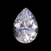 0.32 Ct. White Sapphire from Montana Video
