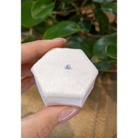 0.32 Ct. White Sapphire from Montana Life Style