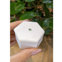 0.33 Ct. Green Sapphire from Montana Life Style