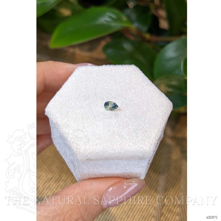 0.41 Ct. Bi Color Sapphire from Montana